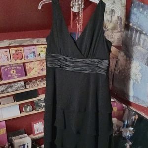 🖤Jones Wear Dress🖤 Vintage Little Black Dress w/ Ribbon Detail at waist